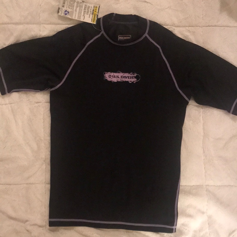 Boys Rashguard UPF 50+ US Divers Sz Large